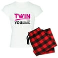 thumbnail image 1 of CafePress - Its A Twin Thing, You Wouldnt Understand Pajamas - Women's Short Sleeve Print T-Shirt and Pants Light Cotton Pajama Set, 1 of 7