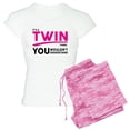 thumbnail image 1 of CafePress - Its A Twin Thing, You Wouldnt Understand Pajamas - Women's Short Sleeve Print T-Shirt and Pants Light Cotton Pajama Set, 1 of 7