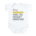 thumbnail image 1 of CafePress - Its A Wakeboard Thing Infant Bodysuit - Baby Light Bodysuit, Size Newborn - 24 Months, 1 of 4