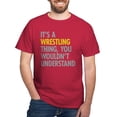 thumbnail image 1 of CafePress - Its A Wrestling Thing Dark T Shirt - Men's Classic Graphic Cotton T-Shirt, 1 of 4