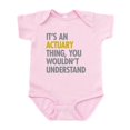 thumbnail image 1 of CafePress - Its An Actuary Thing Infant Bodysuit - Baby Light Bodysuit, Size Newborn - 24 Months, 1 of 4
