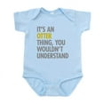 thumbnail image 1 of CafePress - Its An Otter Thing Infant Bodysuit - Baby Light Bodysuit, Size Newborn - 24 Months, 1 of 4