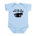 thumbnail image 1 of CafePress - Its OK Im With The Band Tuba Body Suit - Baby Light Bodysuit, Size Newborn - 24 Months, 1 of 4