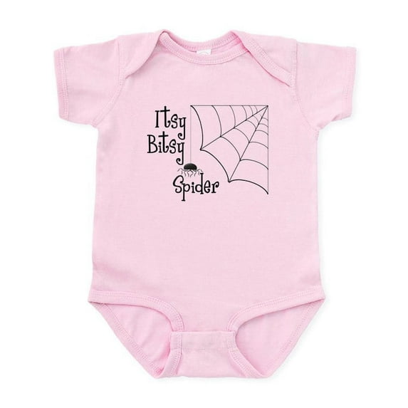 CafePress - Itsy Bitsy Spider Baby/Toddler Bodysuit - Baby Light Bodysuit, Size Newborn - 24 Months