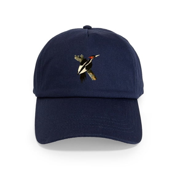 CafePress - Ivory Billed Woodpecker Cap - Adjustable 100% Brushed Unisex Casual Cotton Baseball Cap, Beige, 1