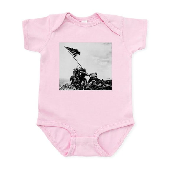 CafePress - Iwo Jima Infant Bodysuit - Baby Light Bodysuit, Size Newborn - 24 Months