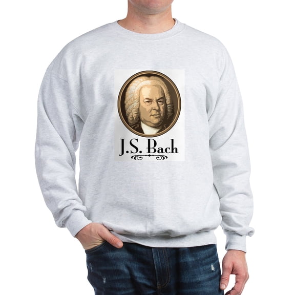 CafePress - J.S. Bach Sweatshirt - Crew Neck Sweatshirt
