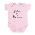 thumbnail image 1 of CafePress - J'adore L'amour Infant Bodysuit - Baby Light Bodysuit, Size Newborn - 24 Months, 1 of 4
