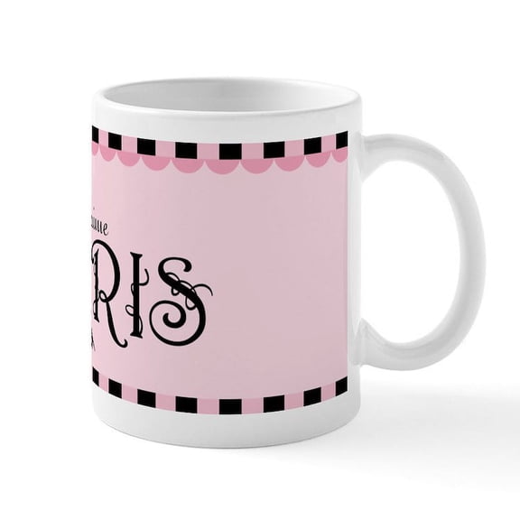 CafePress - J'aime Paris Mug - 11 oz Ceramic Mug - Novelty Coffee Tea Cup