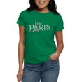 thumbnail image 1 of CafePress - J'aime Paris Women's Dark T Shirt - Women's Traditional Fit Dark T-Shirt, 1 of 4