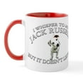 thumbnail image 1 of CafePress - JACK RUSSELL DOG WHISPERER Mug - 11 oz Ceramic Mug - Novelty Coffee Tea Cup, 1 of 6