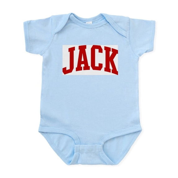CafePress - JACK (Red) Infant Bodysuit - Baby Light Bodysuit, Size Newborn - 24 Months