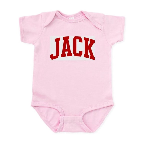 CafePress - JACK (Red) Infant Bodysuit - Baby Light Bodysuit, Size Newborn - 24 Months
