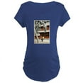 thumbnail image 1 of CafePress - JAPANESE SNOW_Wood Block Print Maternity T Shirt - Maternity Dark T-Shirt, 1 of 3