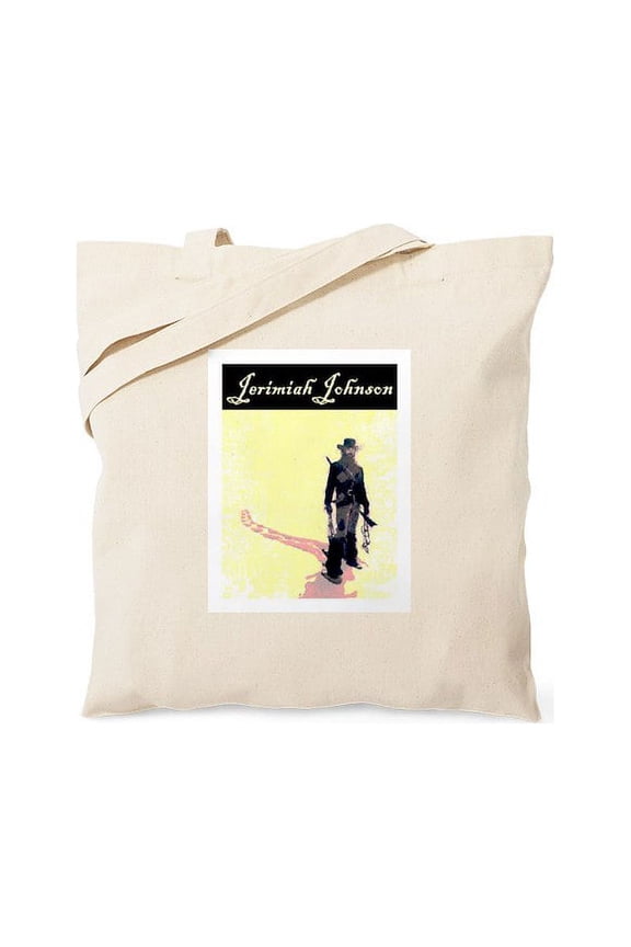 - JERIMIAH MOUNTAIN MAN JOHNSON Tote Bag - Unisex Canvas Tote Bag, Beige, 1-Piece