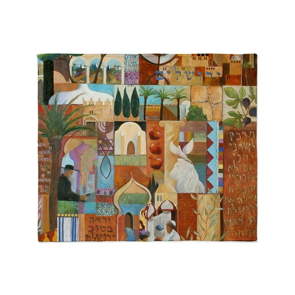 CafePress - JERUSALEM Throw Blanket - Soft Fleece Throw Blanket, 50"x60" for All Ages