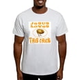 thumbnail image 1 of CafePress - JESUS LOVES THIS CHICK Light T Shirt - Men's Classic Graphic T-Shirt, 1 of 4