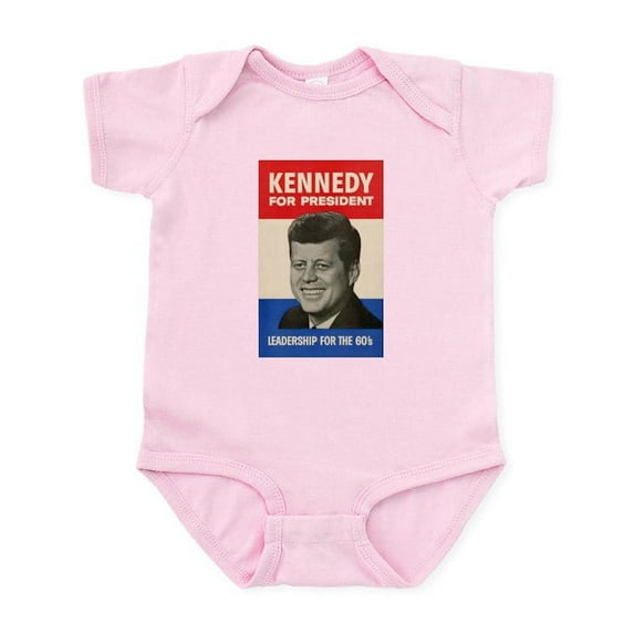 CafePress - JFK '60 Infant Bodysuit - Baby Light Bodysuit, Size Newborn - 24 Months