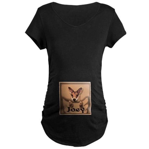 CafePress - JOEY Maternity Dark T Shirt - Maternity Dark T-Shirt