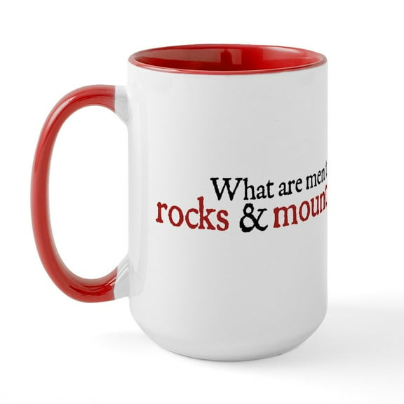 CafePress - Jack Austen Rocks Large Mug - 15 oz Ceramic Large White Novelty Mug