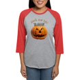 CafePress Jack Me Up Pumpkin Wearing A Crown Women's Baseball T Shirt