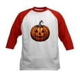 thumbnail image 1 of CafePress - Jack O Lantern Baseball Jersey - Kids Cotton Baseball Jersey, 3/4 Sleeve Shirt, 1 of 4