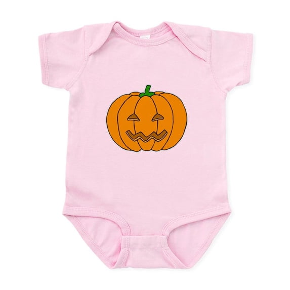 CafePress - Jack O Lantern Infant Bodysuit - Baby Light Bodysuit, Size Newborn - 24 Months