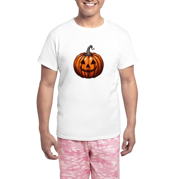 CafePress - Jack O Lantern Pajamas - Men's Light Loose Fit Cotton Pajama Set