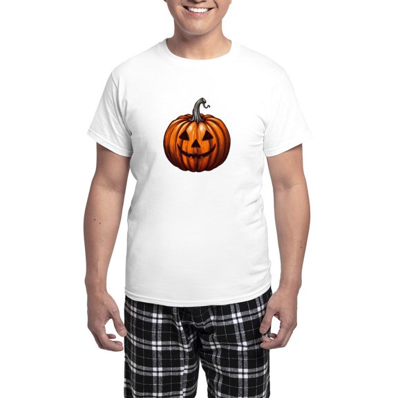 CafePress - Jack O Lantern Pajamas - Men's Light Loose Fit Cotton Pajama Set