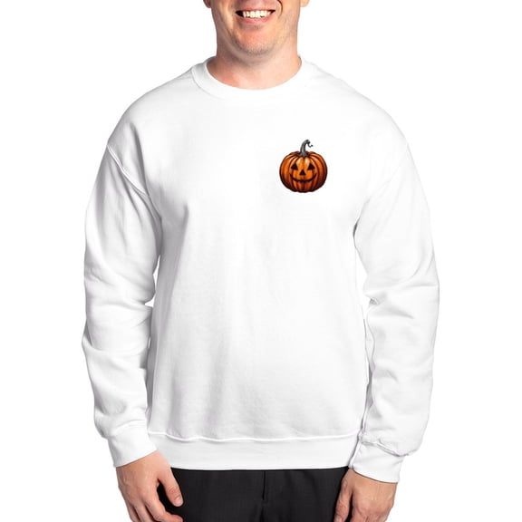 CafePress - Jack O Lantern Sweatshirt - Crew Neck Sweatshirt