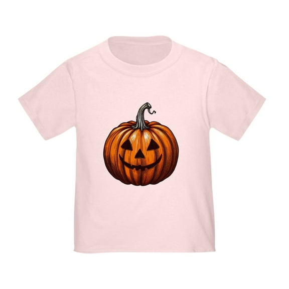 CafePress - Jack O Lantern T Shirt - Cute Toddler T-Shirt, 100% Cotton