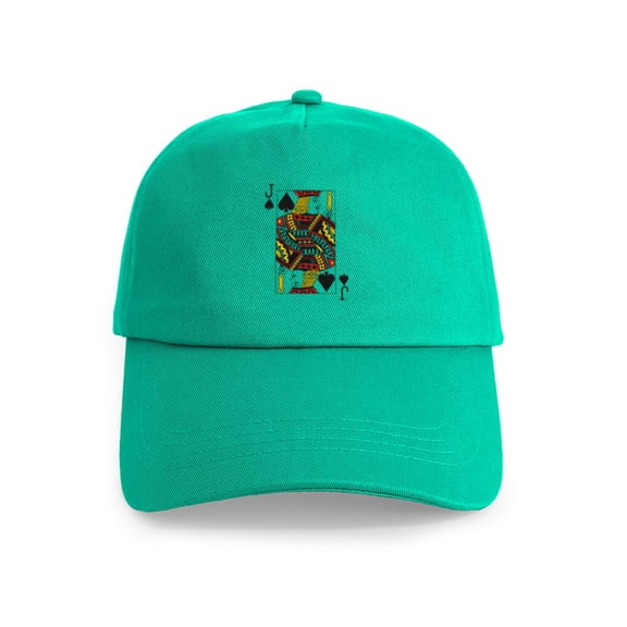 CafePress - Jack Of Spades Cap - Adjustable 100% Brushed Unisex Casual Cotton Baseball Cap, Beige, 1