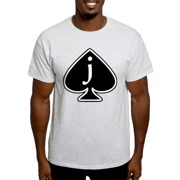 CafePress - Jack Of Spades Light T Shirt - Men's Classic Graphic T-Shirt