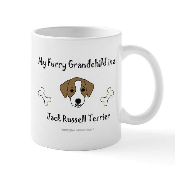 CafePress - Jack Russell Gifts Mug - 11 oz Ceramic Mug - Novelty Coffee Tea Cup