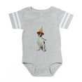 thumbnail image 1 of CafePress - Jack Russell Terrier Birthday Baby Football Bodysu - Cute Infant Baby Football Bodysuit, 1 of 3
