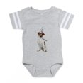 thumbnail image 1 of CafePress - Jack Russell Terrier - Cute Infant Baby Football Bodysuit, 1 of 3