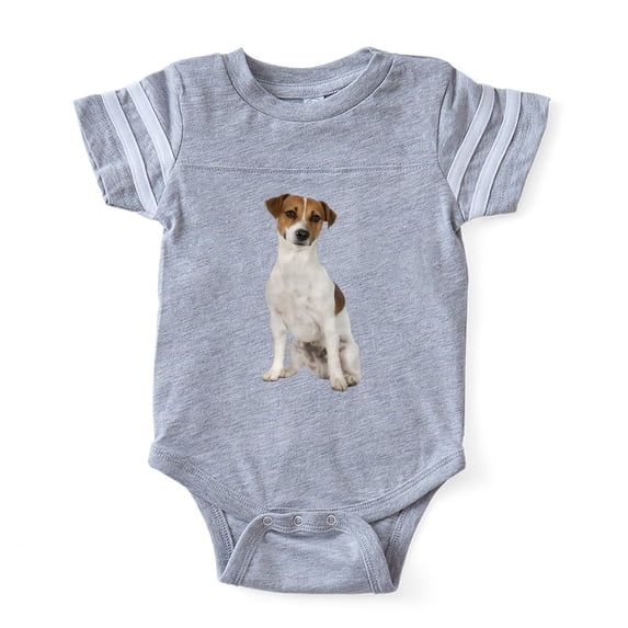 CafePress - Jack Russell Terrier - Cute Infant Baby Football Bodysuit