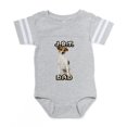 thumbnail image 1 of CafePress - Jack Russell Terrier Dad - Cute Infant Baby Football Bodysuit, 1 of 3