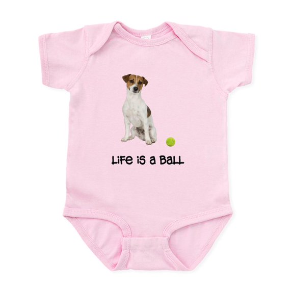 CafePress - Jack Russell Terrier Life Infant Bodysuit - Baby Light Bodysuit, Size Newborn - 24 Months