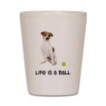thumbnail image 1 of CafePress - Jack Russell Terrier Life - White Shot Glass, Unique and Funny Shot Glass, 1 of 2