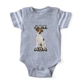 thumbnail image 1 of CafePress - Jack Russell Terrier Mom - Cute Infant Baby Football Bodysuit, 1 of 3