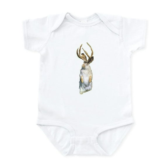 CafePress - Jackalope Infant Bodysuit - Baby Light Bodysuit, Size Newborn - 24 Months