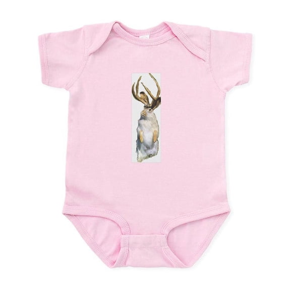 CafePress - Jackalope Infant Bodysuit - Baby Light Bodysuit, Size Newborn - 24 Months
