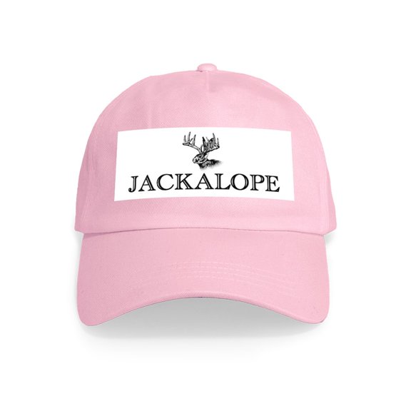 CafePress - Jackalope Logo Cap - Adjustable 100% Brushed Unisex Casual Cotton Baseball Cap, Beige, 1