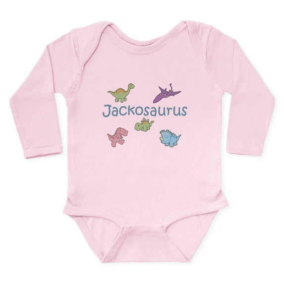 CafePress - Jackosaurus Body Suit - Long Sleeve Cotton Baby Bodysuit