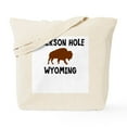 thumbnail image 1 of CafePress - Jackson Hole Wyoming Tote Bag - Unisex Canvas Tote Bag, Beige, 1-Piece, 1 of 7