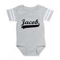 thumbnail image 1 of CafePress - Jacob - Cute Infant Baby Football Bodysuit, 1 of 3