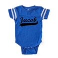 thumbnail image 1 of CafePress - Jacob - Cute Infant Baby Football Bodysuit, 1 of 3