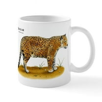 CafePress - Jaguar Mug - 11 oz Ceramic Mug - Novelty Coffee Tea Cup
