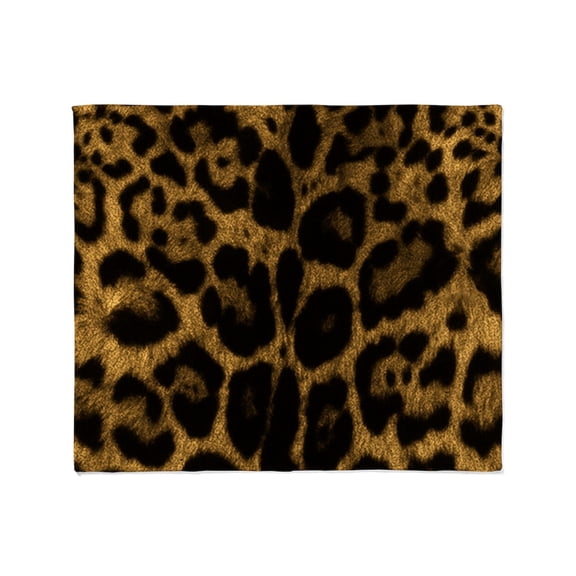 CafePress - Jaguar Print Throw Blanket - Soft Fleece Throw Blanket, 50"x60" for All Ages
